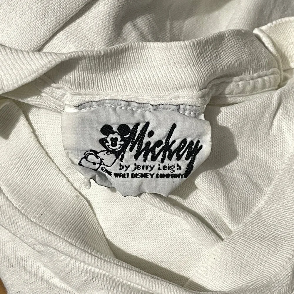 Vintage Mickey By Jerry Leigh Mickey Mouse T-Shirt Mens Large Single Stitch